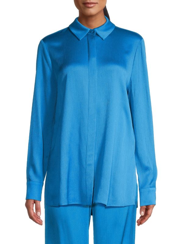 Bella Satin Oversized Shirt Kobi Halperin