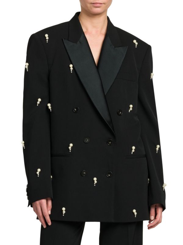 Embellished Double-Breasted Jacket Stella McCartney