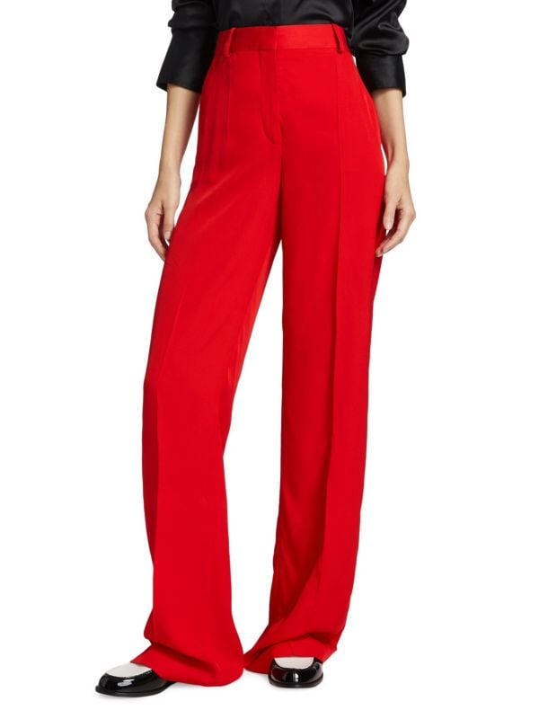 Pleated Wide Leg Pants Stella McCartney