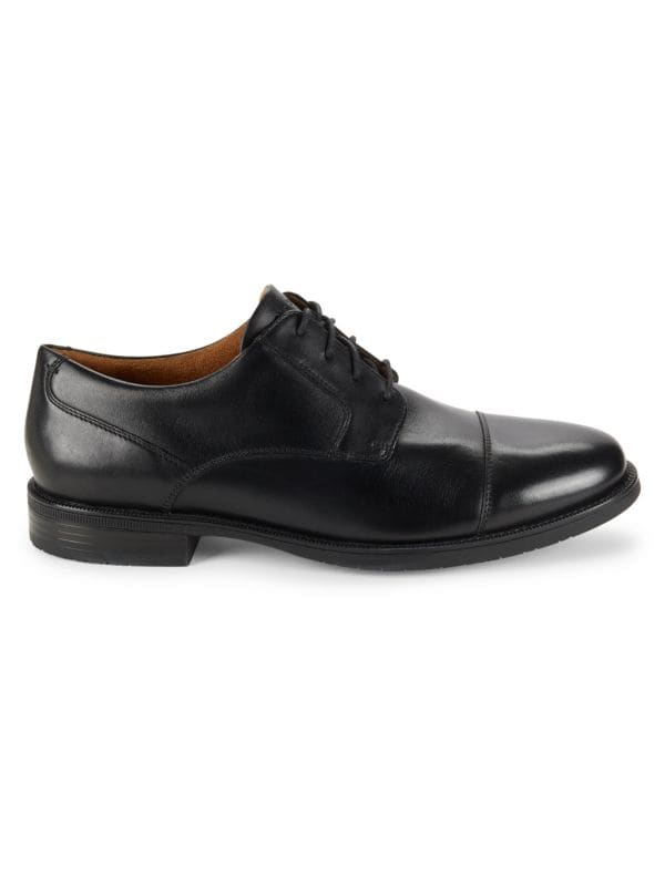 Bedford Cap Toe Leather Derby Shoes Cole Haan