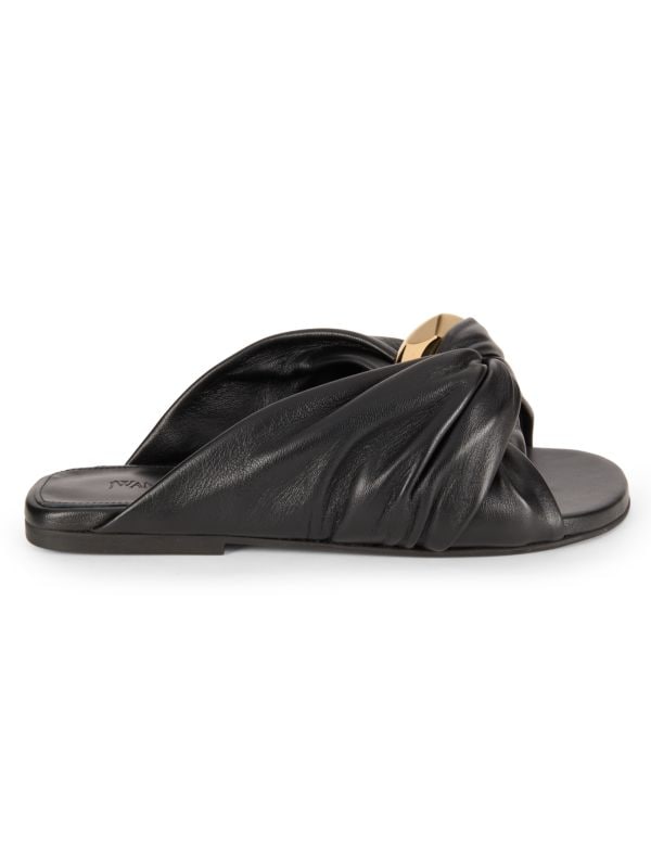 Leather Flat Sandals JW Anderson