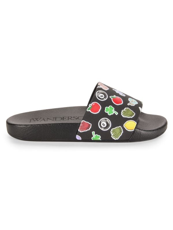 Graphic Pool Slides JW Anderson