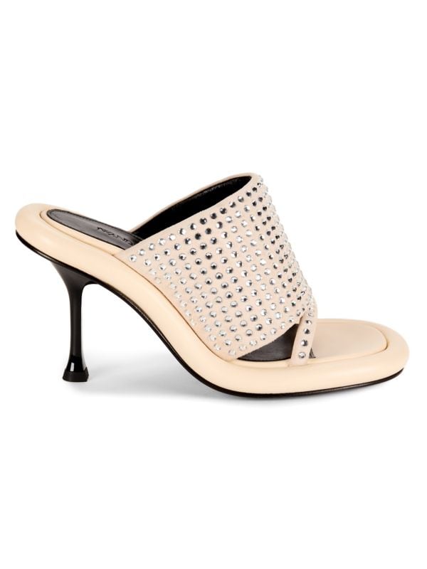 Embellished Leather Sandals JW Anderson