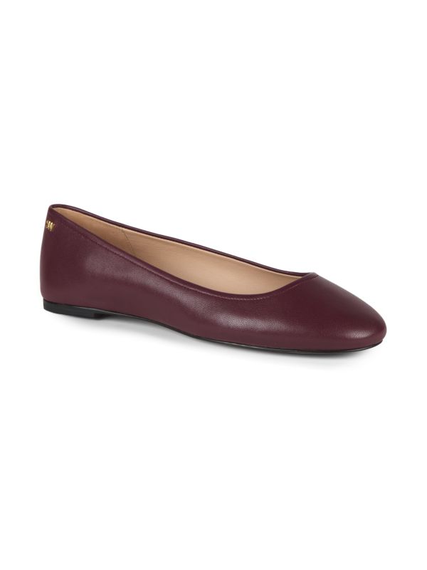 Nadine Leather Flats Stuart Weitzman