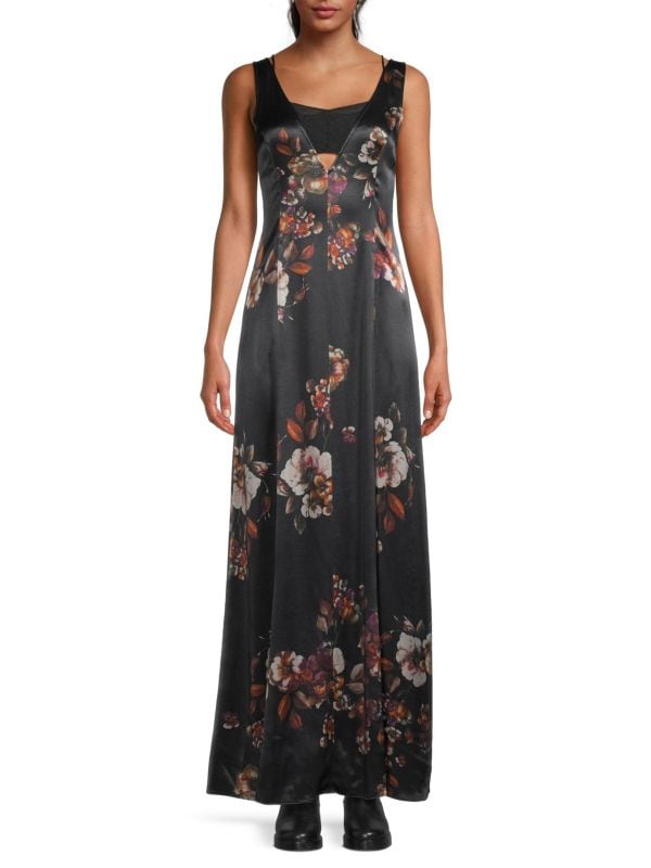 Floral Lace Maxi Dress Jason Wu