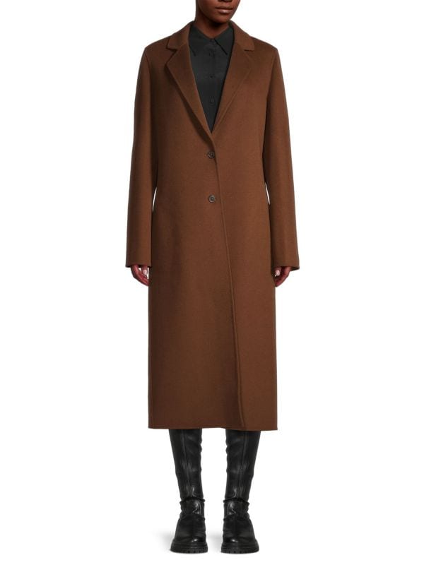 Wool Cashmere Long Coat Jason Wu