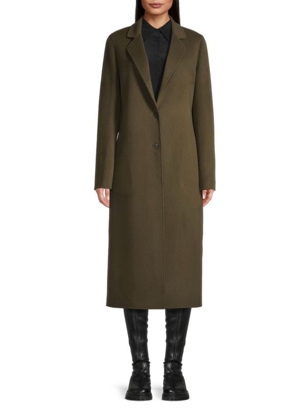 Wool Cashmere Long Coat Jason Wu