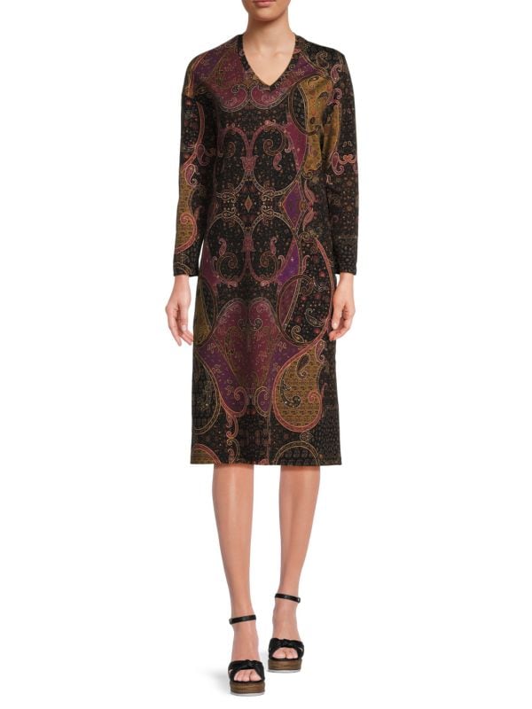 Paisley Midi Dress Etro