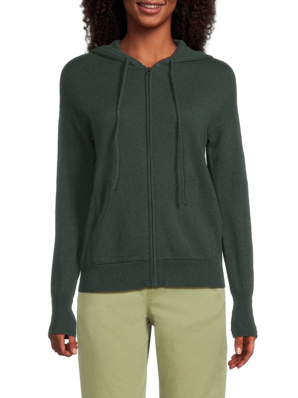 Cashmere Zip Hoodie Amicale