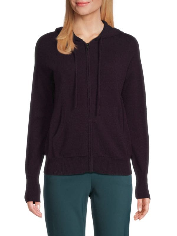 Cashmere Zip Hoodie Amicale