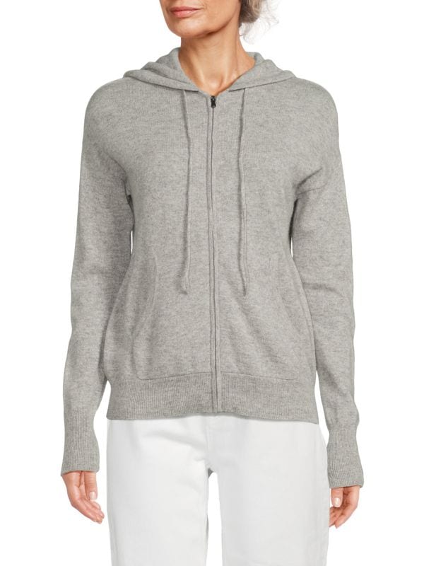 Cashmere Zip Hoodie Amicale