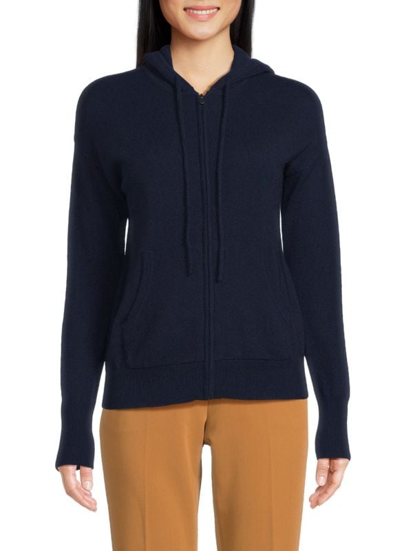 Cashmere Zip Hoodie Amicale