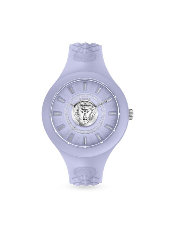 Fire Island Lion 39MM Logo Analog Watch Versus Versace