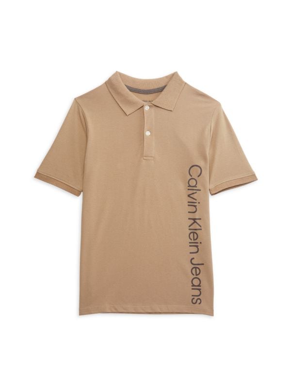 Boy's Logo Polo Calvin Klein