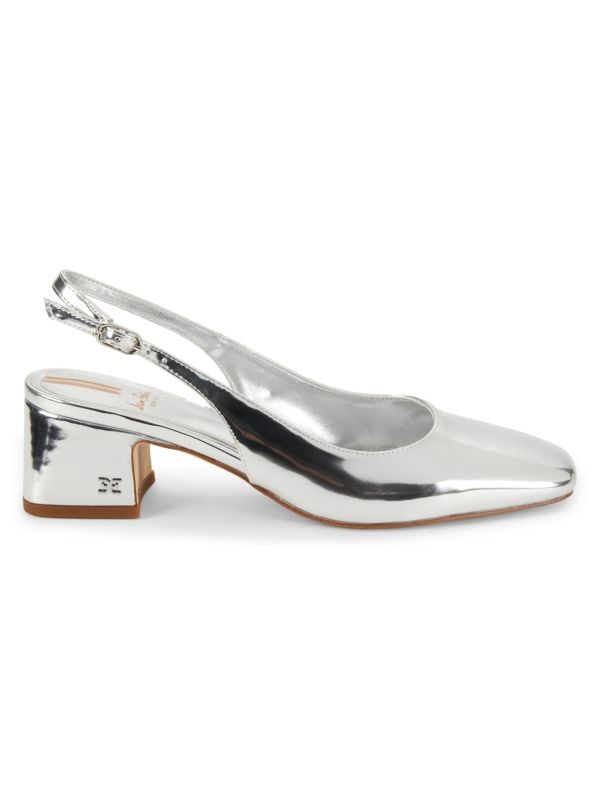 Terra 50MM Patent Leather Slingback Pumps Sam Edelman