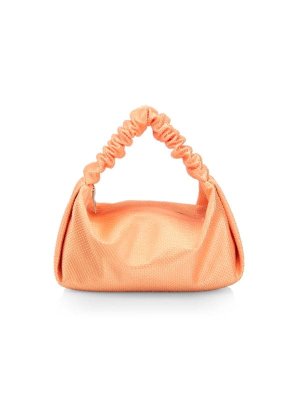 Mini Scrunchie Embellished Top Handle Bag Alexander Wang