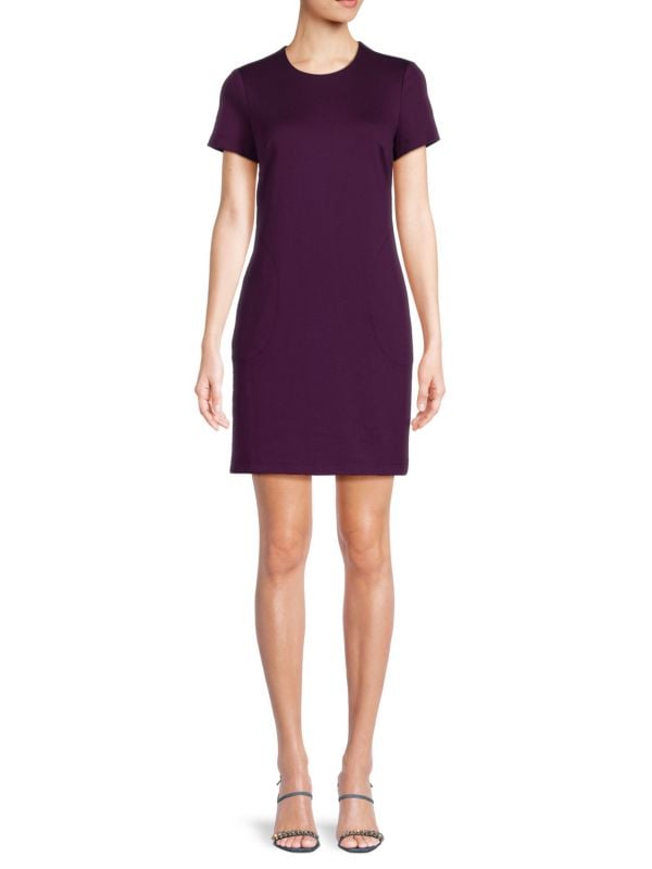 Solid Mini T-Shirt Dress Calvin Klein