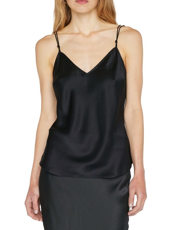 V-Neck Silk Camisole Frame