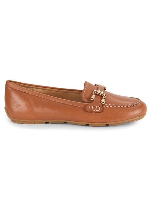 Semegan Driving Leather Bit Loafers Easy Spirit