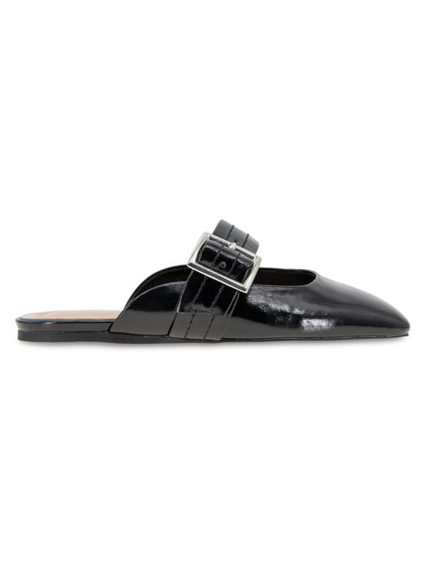 Hope Glossy Buckle Mules BCBGeneration