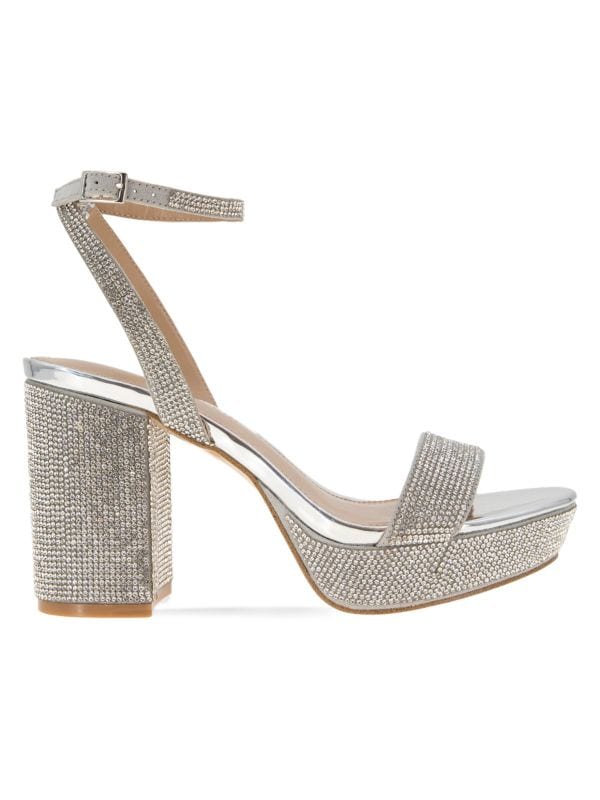 Pristal Rhinestone Platform Sandals BCBGeneration