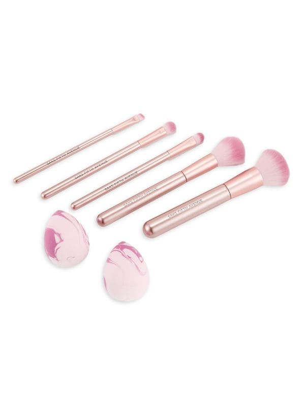 Sfa- Flawless Brush & Sponge Set Pink Saks Fifth Avenue