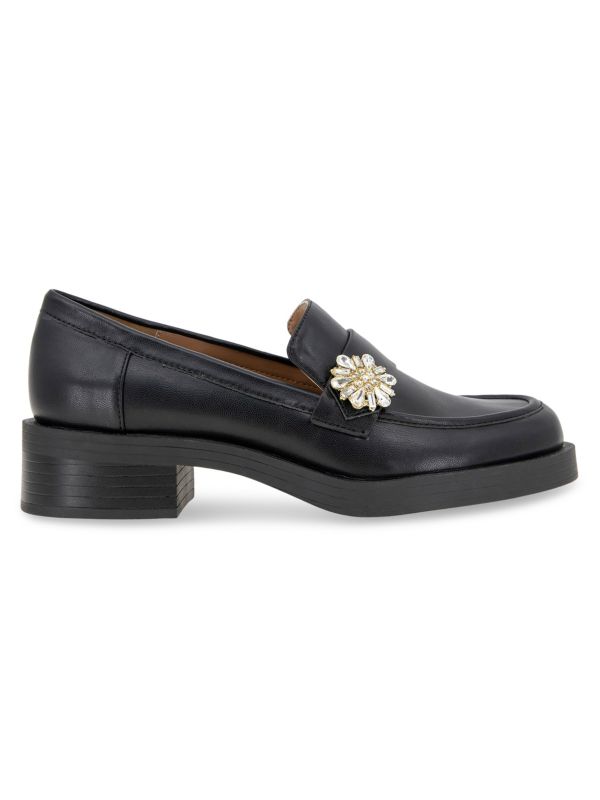 Colin Brooch Embellished Loafers BCBGeneration