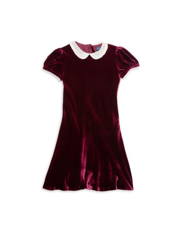 Girl's Velvet Dress Ralph Lauren