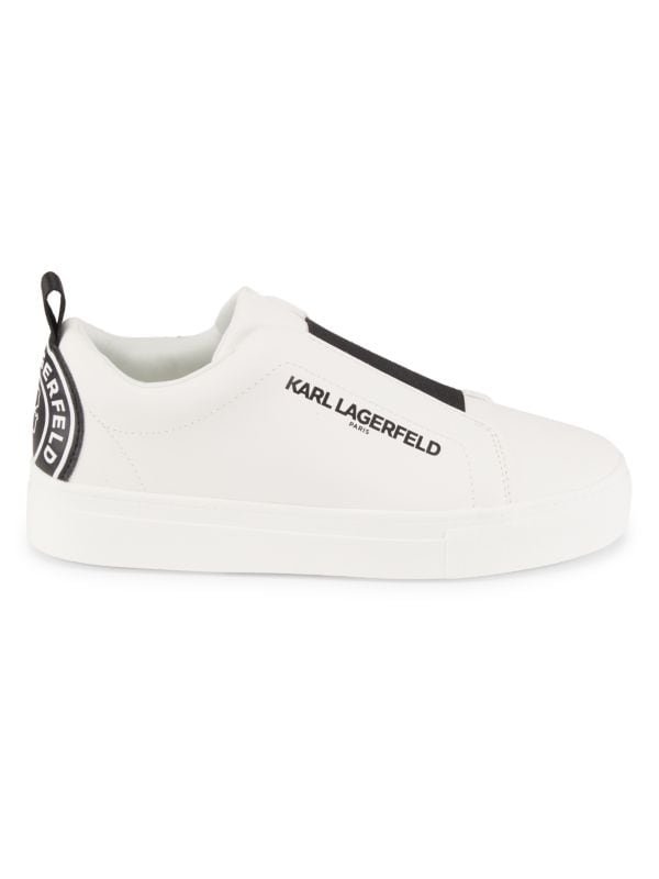 Carver Logo Slip On Sneakers Karl Lagerfeld Paris