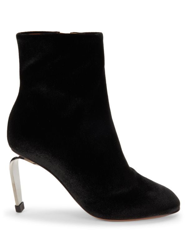 Mariat Velvet Booties Clergerie