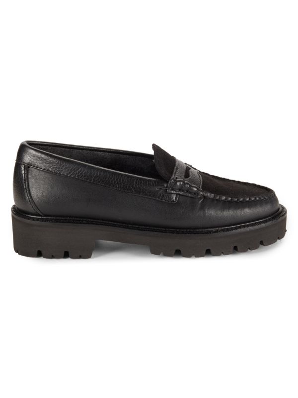 Whitney Platform Penny Loafers G.H. Bass