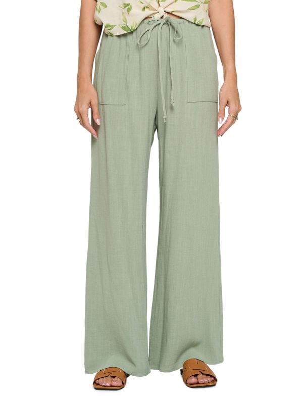 Renee C. Relaxed Linen Pants Renee C