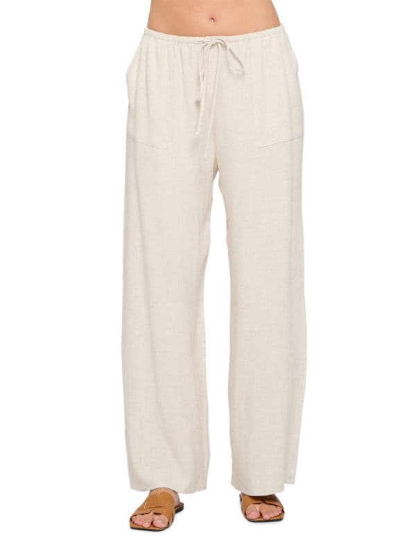 Renee C. Relaxed Linen Pants Renee C