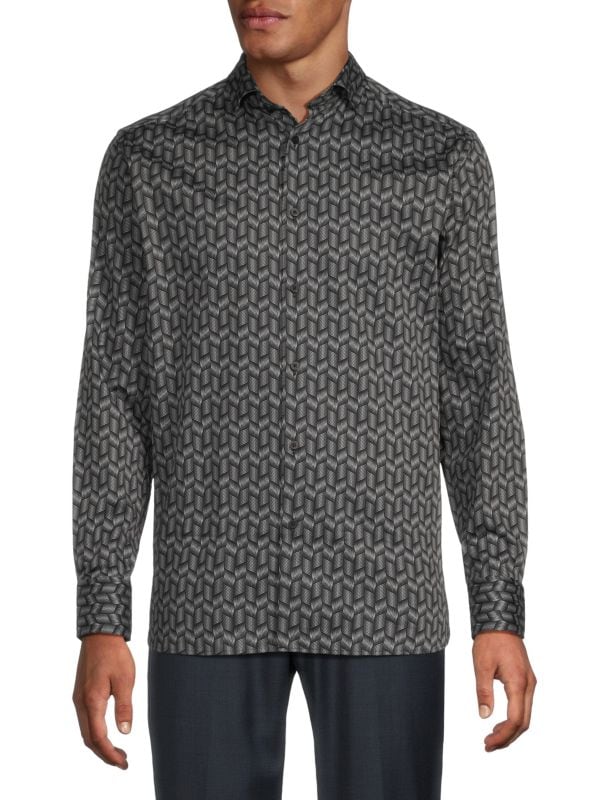 Pattern Shirt Luchiano Visconti