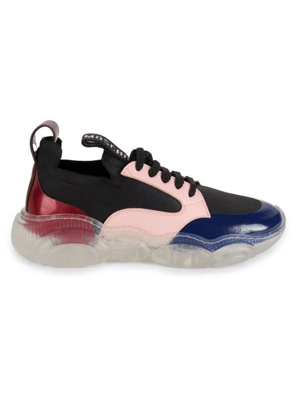 Colorblock Chunky Sneakers Moschino