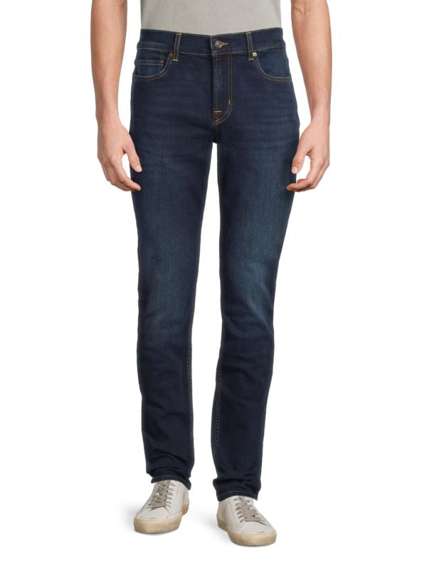 Paxtyn Dark Wash Slim Jeans 7 For All Mankind