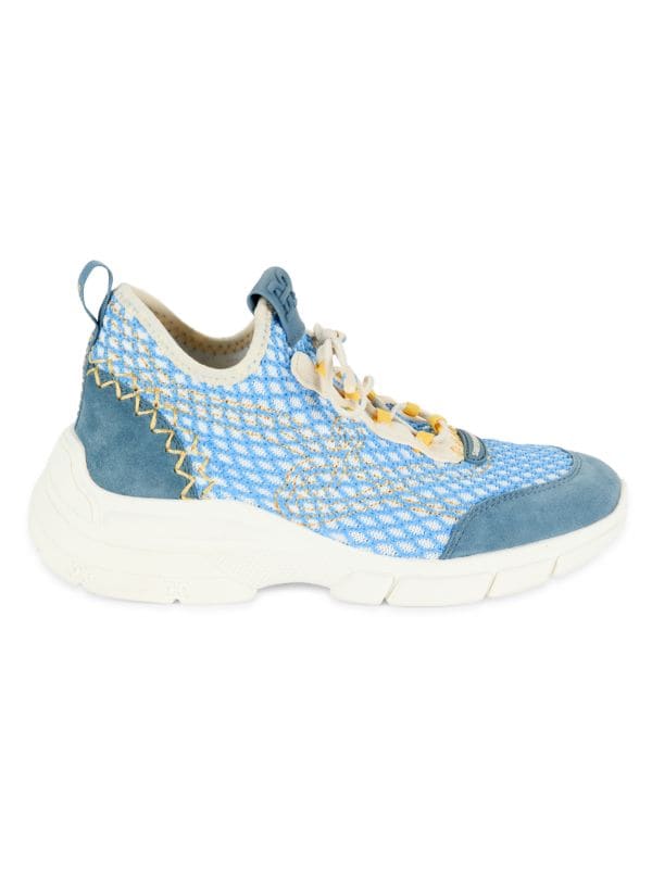 Chelsie Woven Design Low Top sneakers Sam Edelman