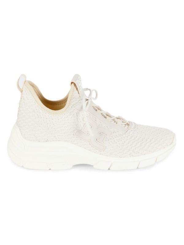 Cami Woven Design Low Top Sneakers Sam Edelman