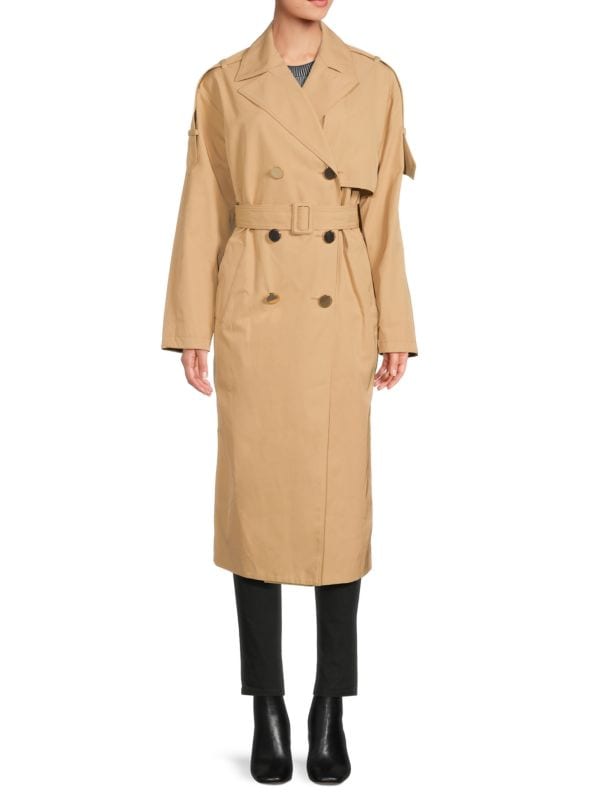 Double Breasted Trench Coat Sonia Rykiel