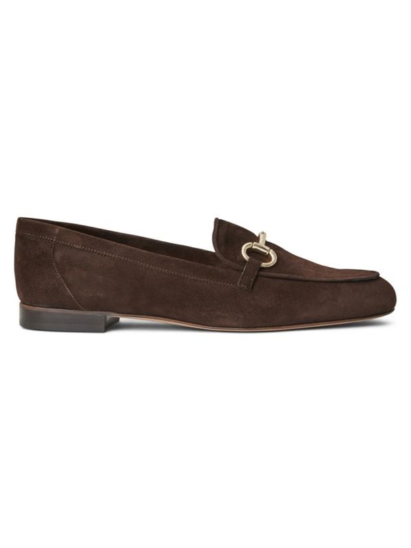 Luna Suede Bit Loafers Bruno Magli