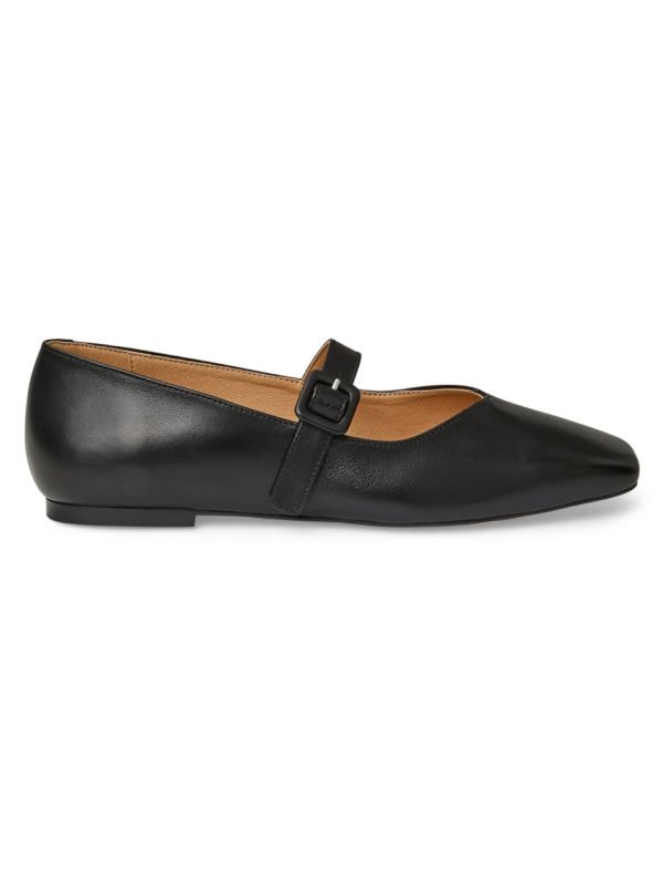 Elissa Leather Flat Pumps Bruno Magli