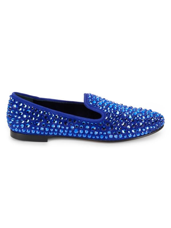 Crystal Studded Loafers Giuseppe Zanotti