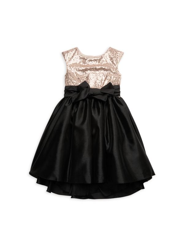 Girl's Alicia Sequin Bow Dress Pippa & Julie