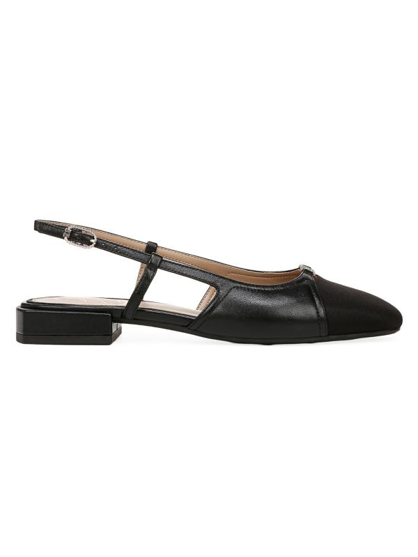 Kara Leather Slingback Flats Sam Edelman