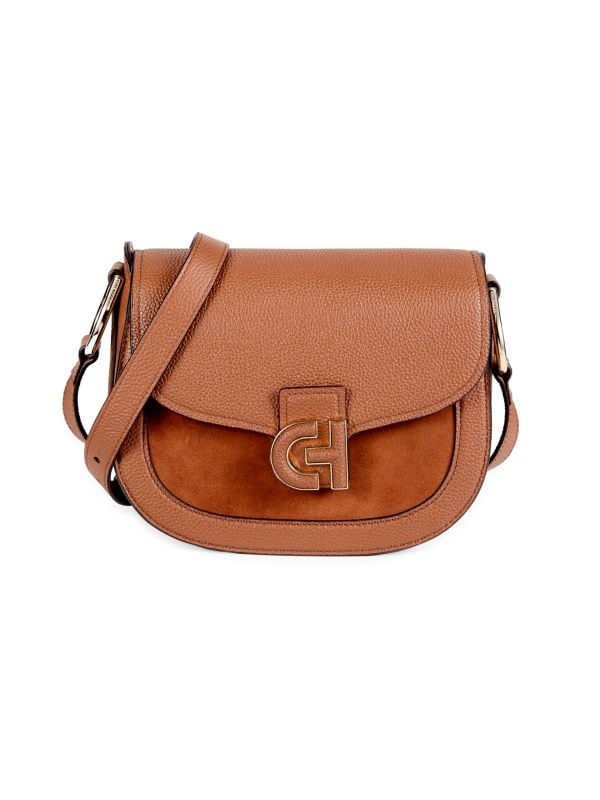 Mini Clas Leather & Suede Crossbody Bag Cole Haan