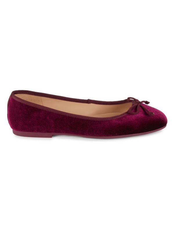 Yara Velvet Ballet Flats Cole Haan