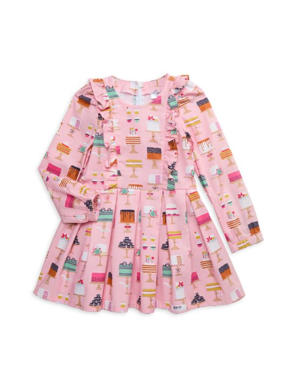 Little Girl's & Girl's Pleated Cake Dress Worthy Threads