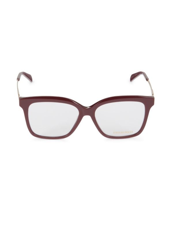 54MM Square Eyeglasses Pucci