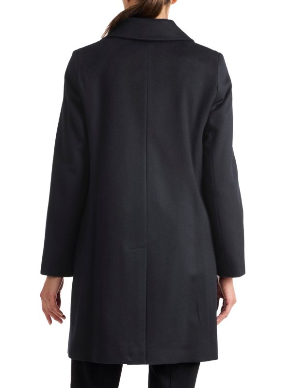 Wool Blend Car Coat Sofia Cashmere