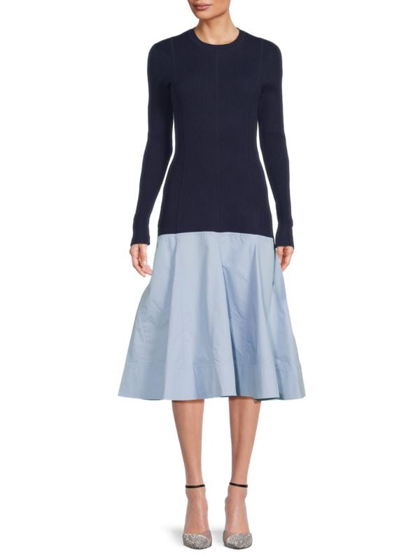 Twofer A-line Midi Dress 3.1 Phillip Lim